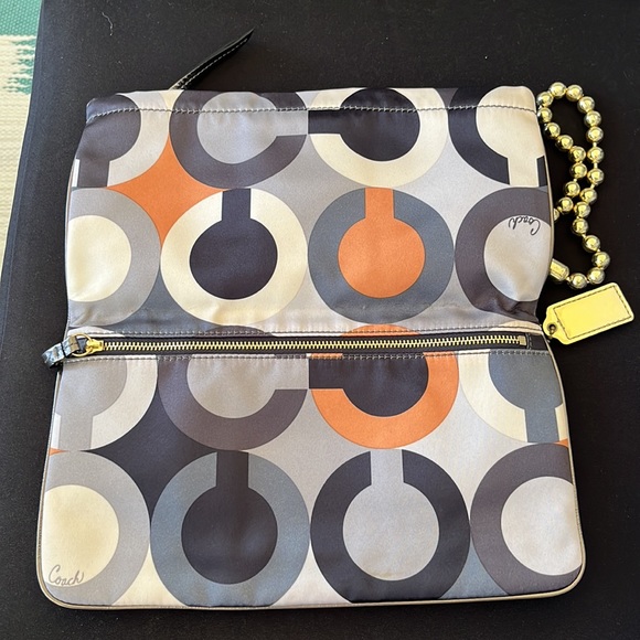 Satin Coach Clutch - Picture 4 of 11